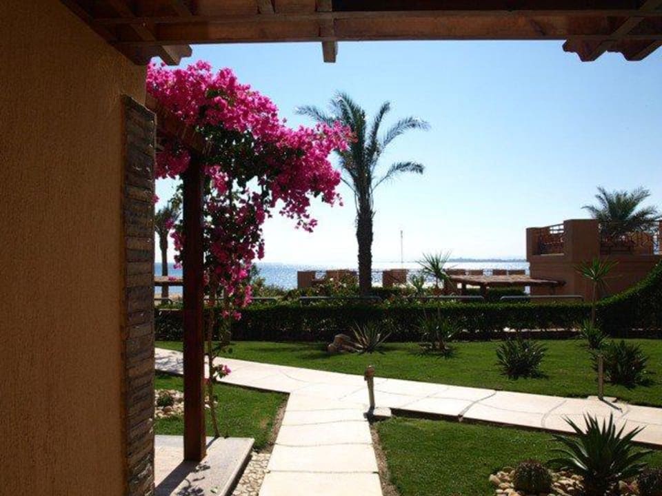 Blick vom Zimmer bzw. Terrasse Shams Prestige Abu Soma-Adults Only