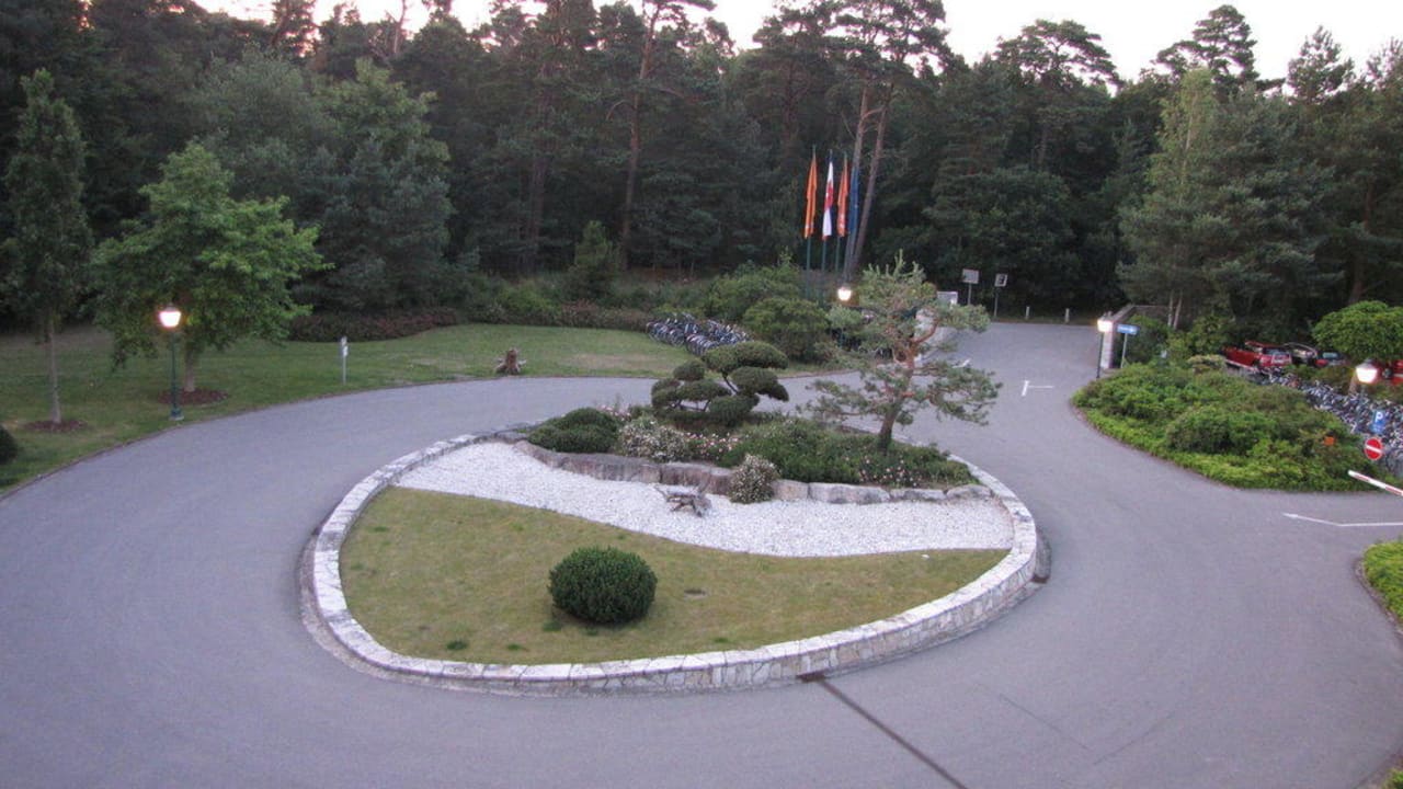 Hotelvorplatz Hotel Bernstein Prerow