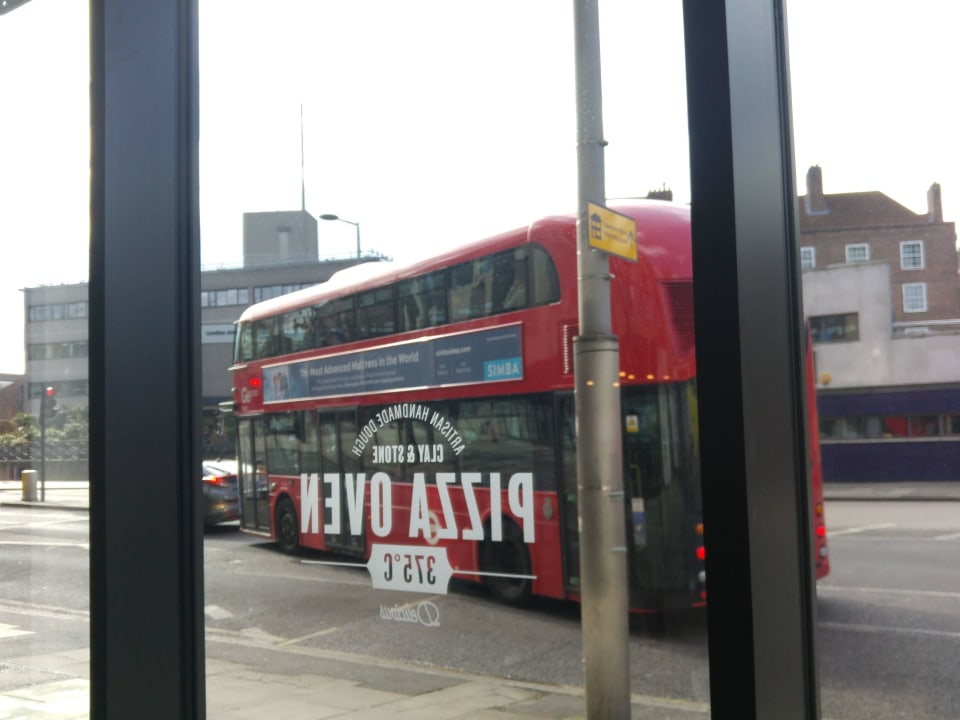 Ausblick vom Restaurant Hampton by Hilton London Waterloo