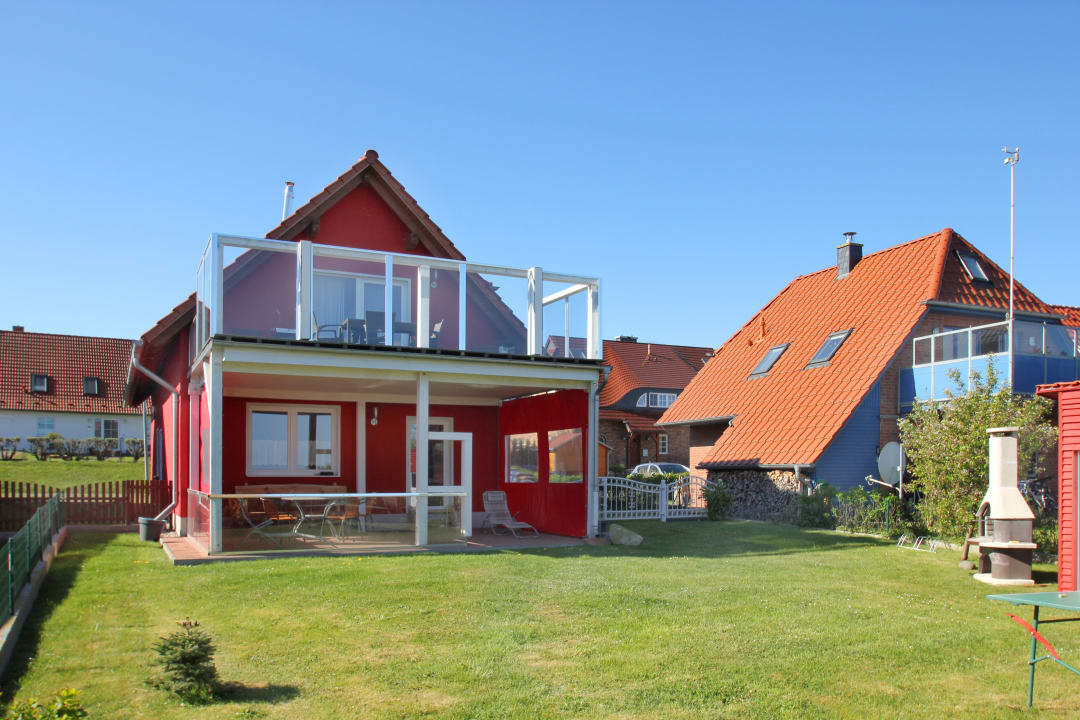 Außenansicht Ferienhaus Rotkehlchen - Paradies Rügen