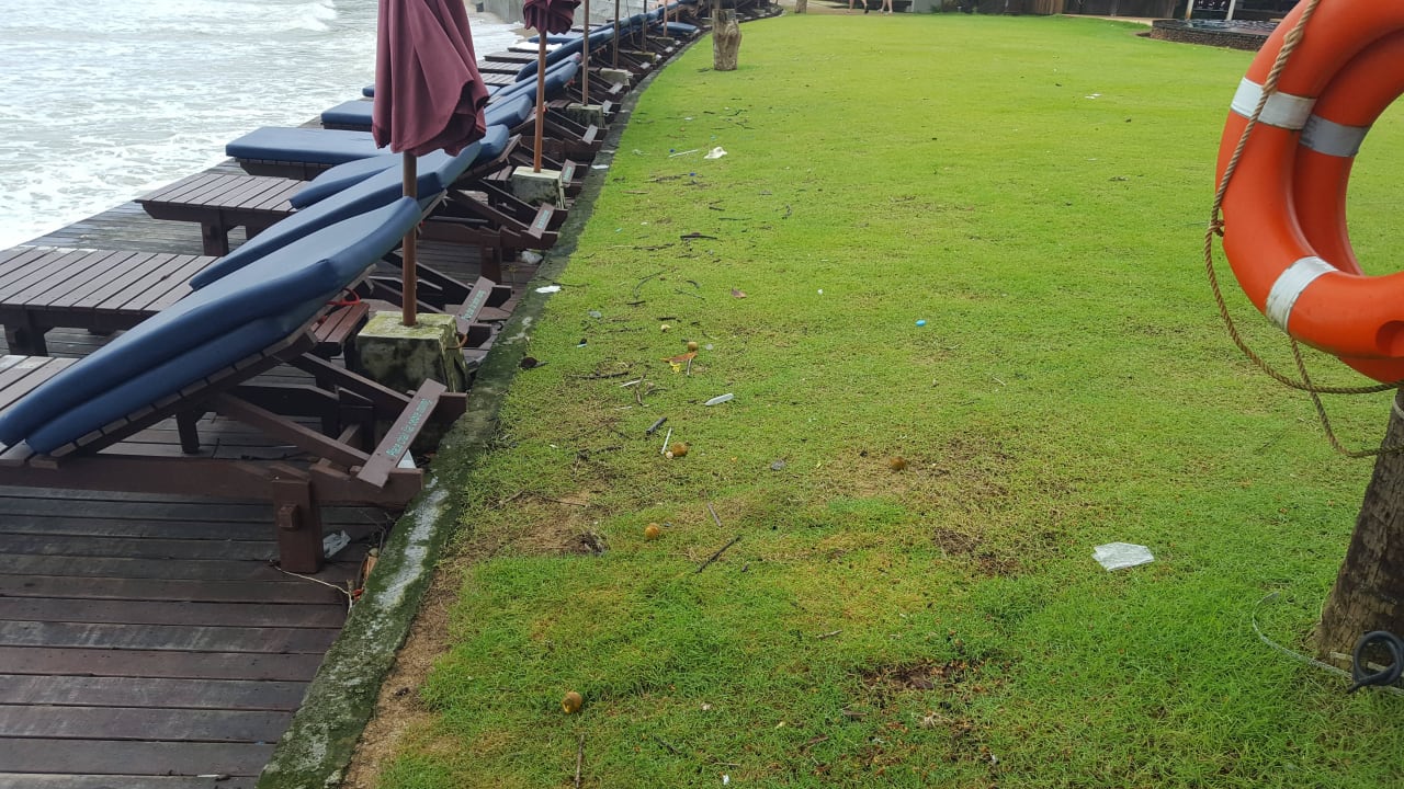 Überall Dreck und Schmutz Khaolak Laguna Resort