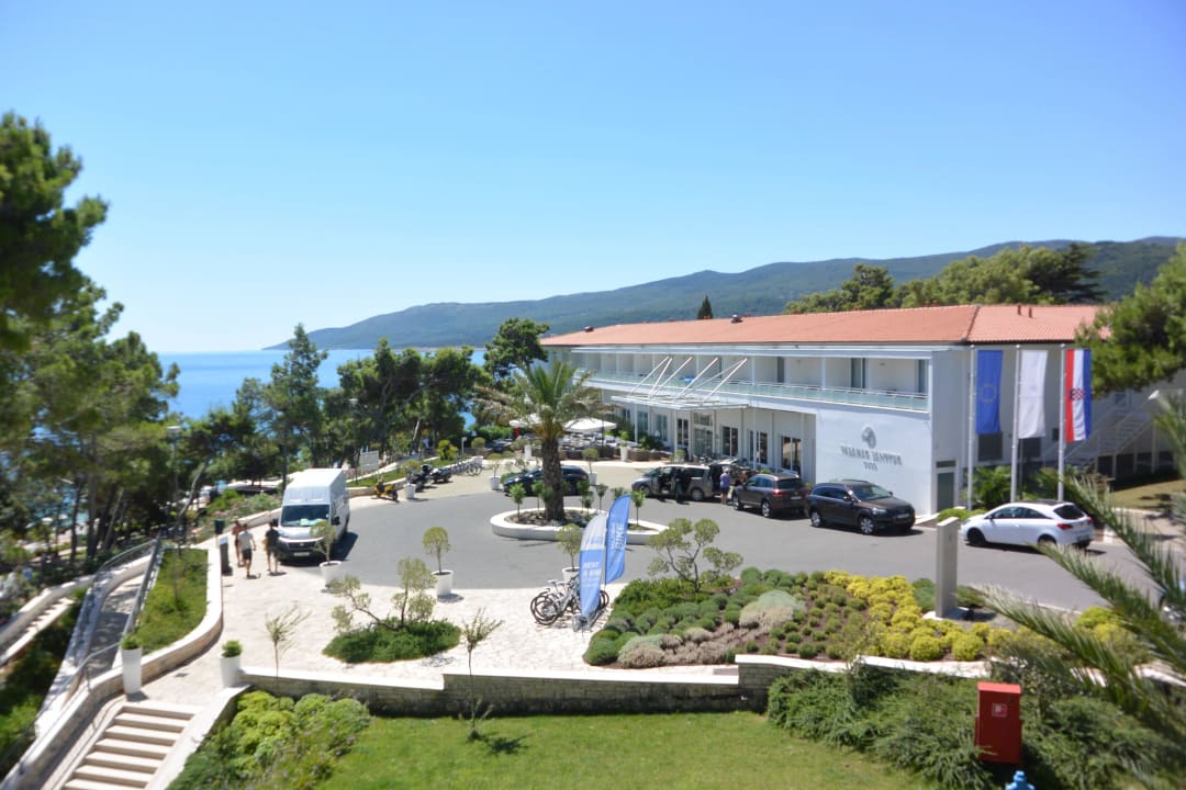 Eingang zum Hotel Valamar Sanfior Hotel & Casa
