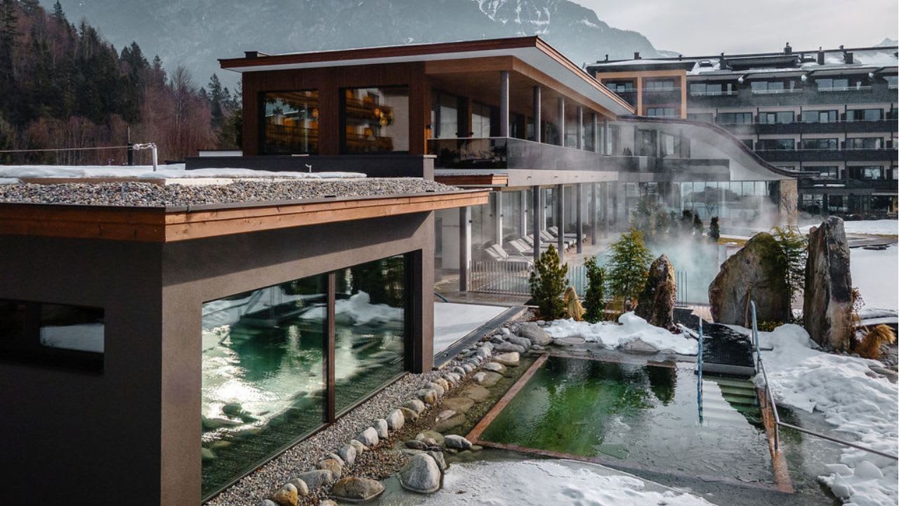 Außenansicht Rieser Achensee Resort