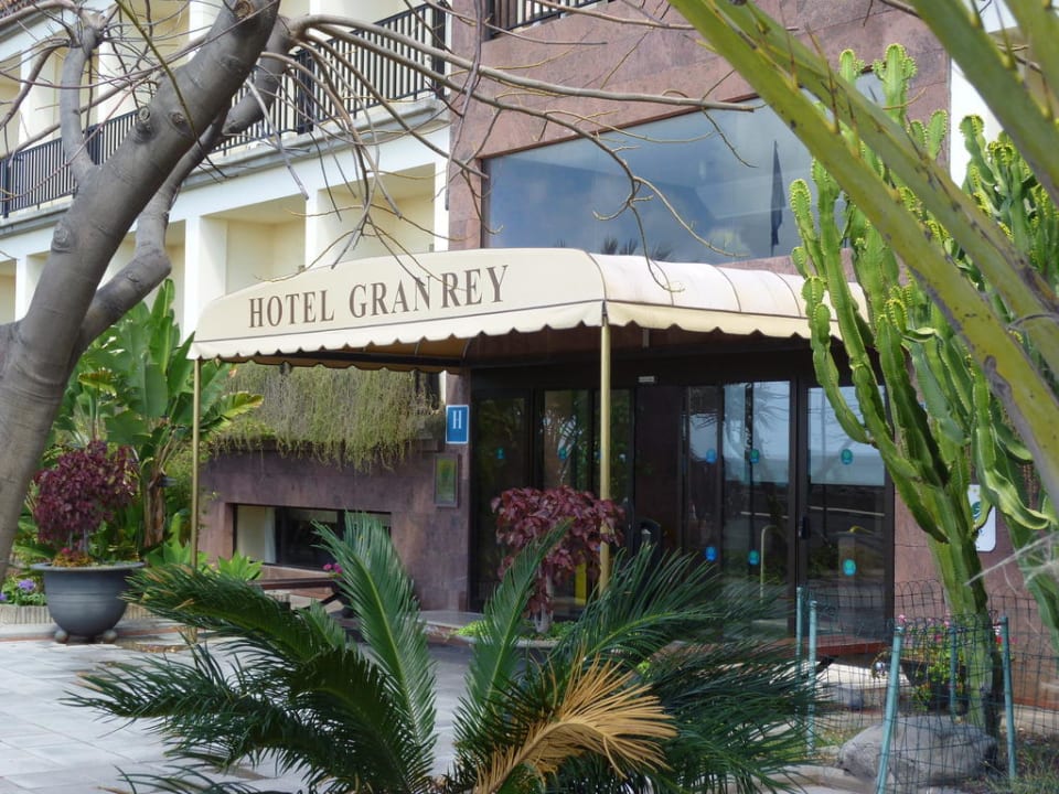 Eingang Hotel Gran Rey