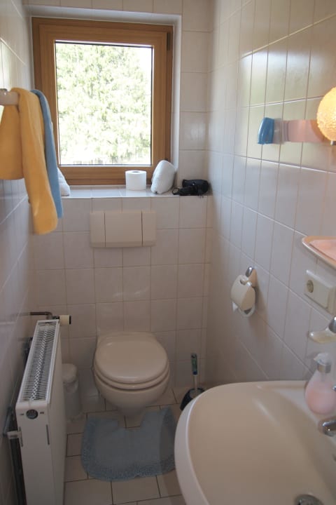 Badezimmer Haus Bergwelt