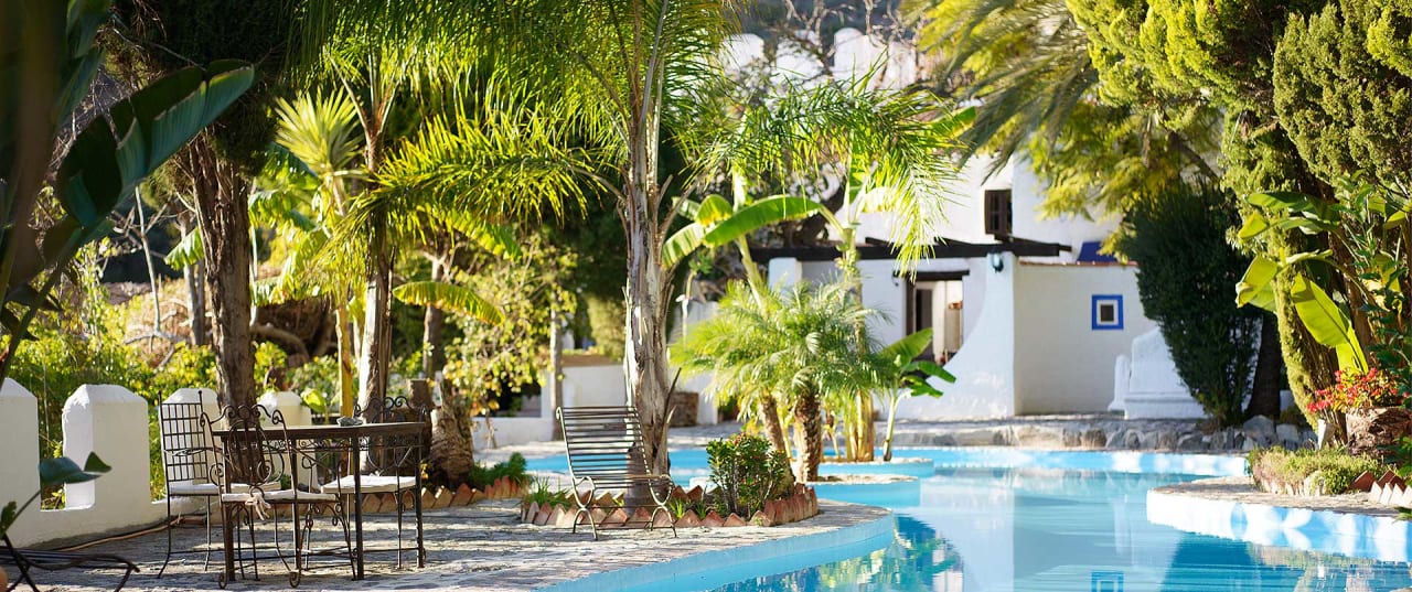 Pool Seminarhaus Castillo San Rafael