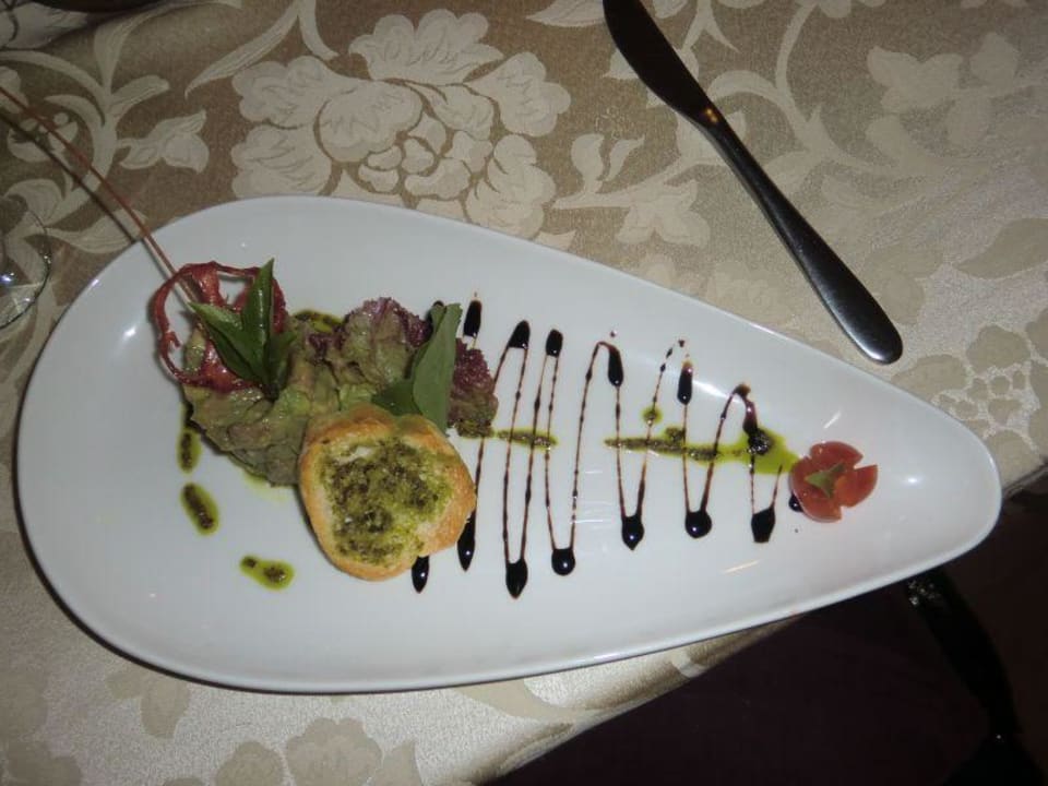 Vorspeise beim Italiener Kaisol Romance Resort