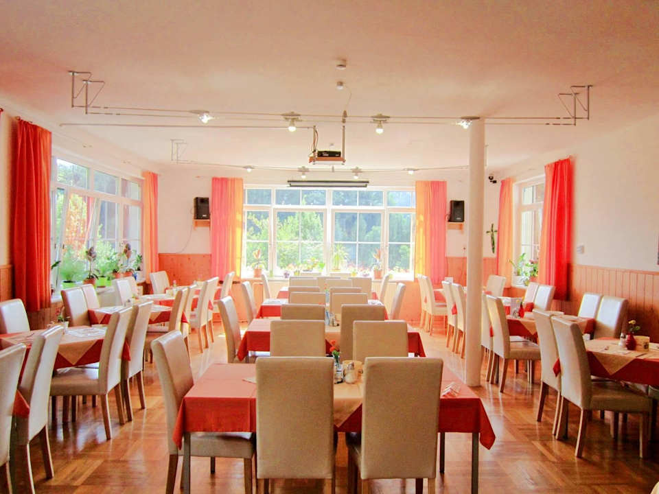 Der Speisesaal Hotel Haus Franziskus