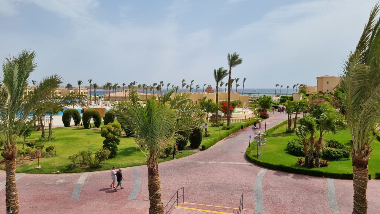 Gartenanlage Cleopatra Luxury Resort Makadi Bay