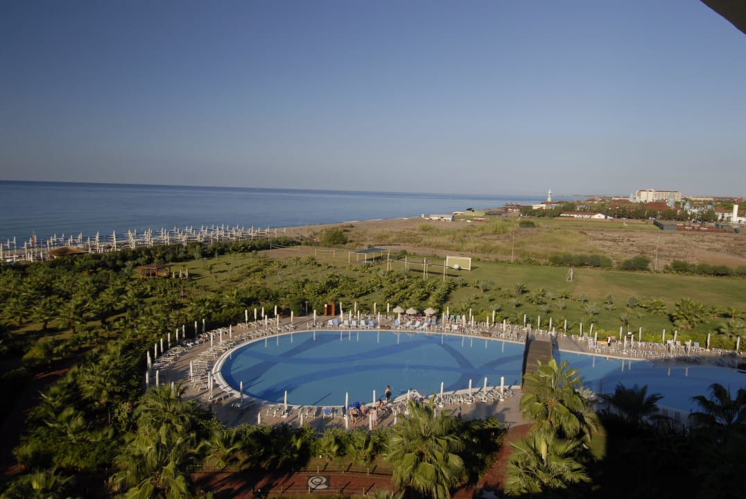 Ist der Blick von unserem Zimmer nicht traumhaft? Seaden Sea World Resort & Spa