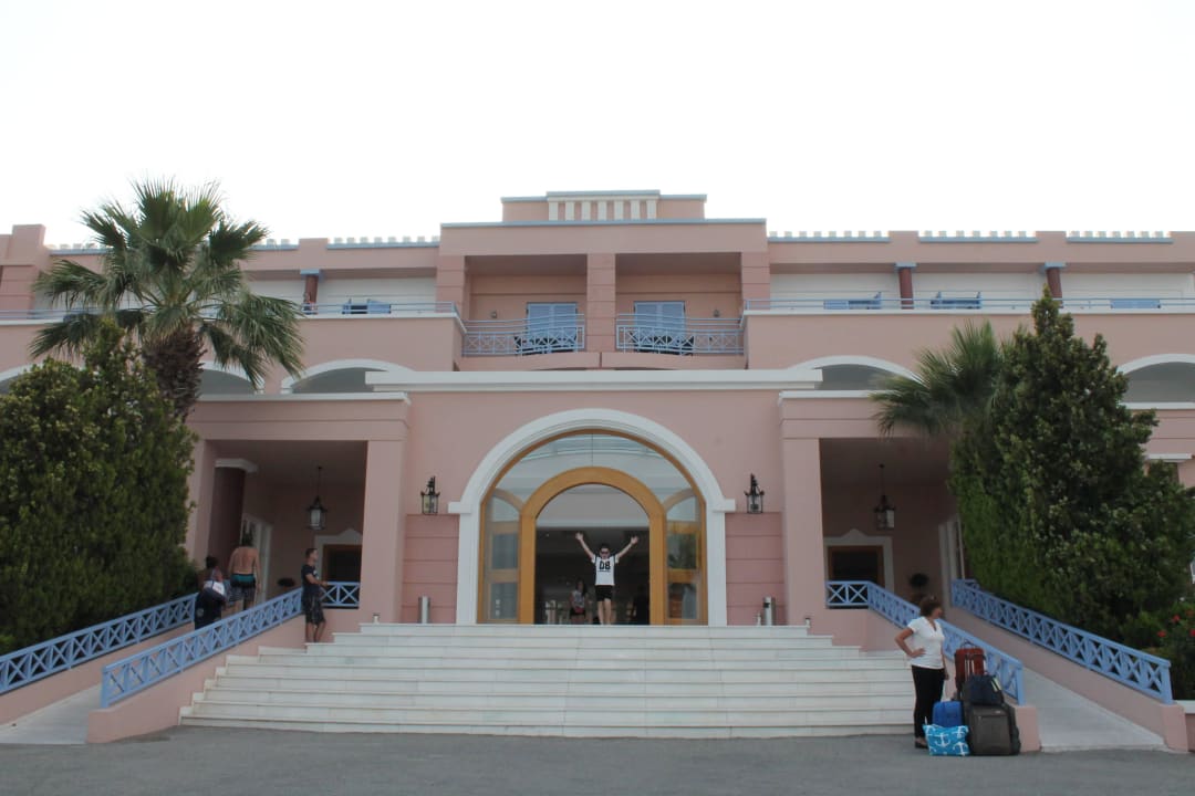 Eingangsbereich zum Hotel Mitsis Rodos Village