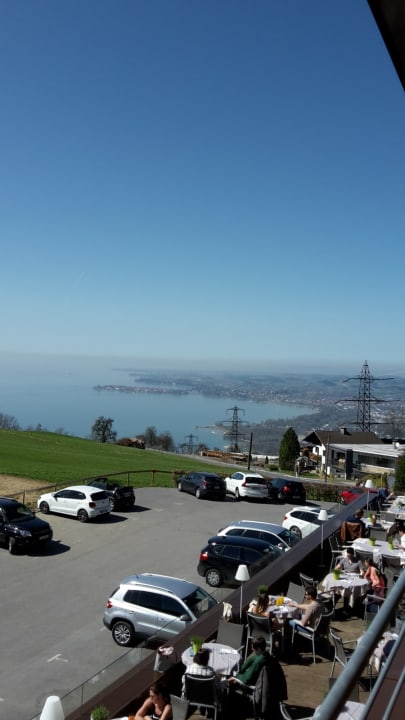 Blick über den Bodensee vom Balkon Hotel Fritsch am Berg - Adults only
