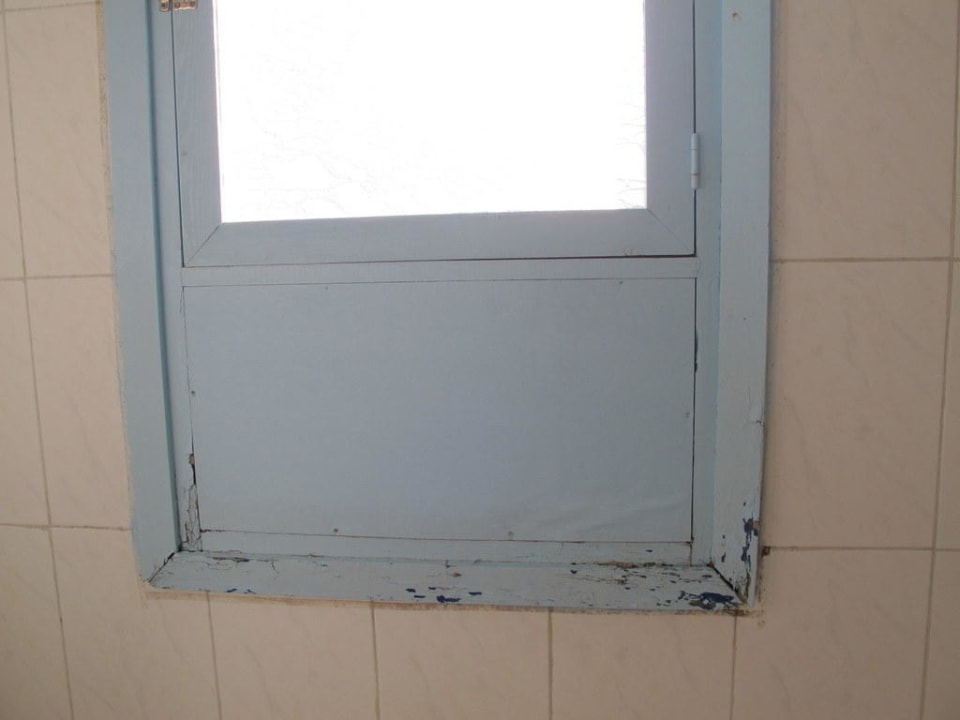 Fenster vom Bad Hotel Kalithea Sun & Sky