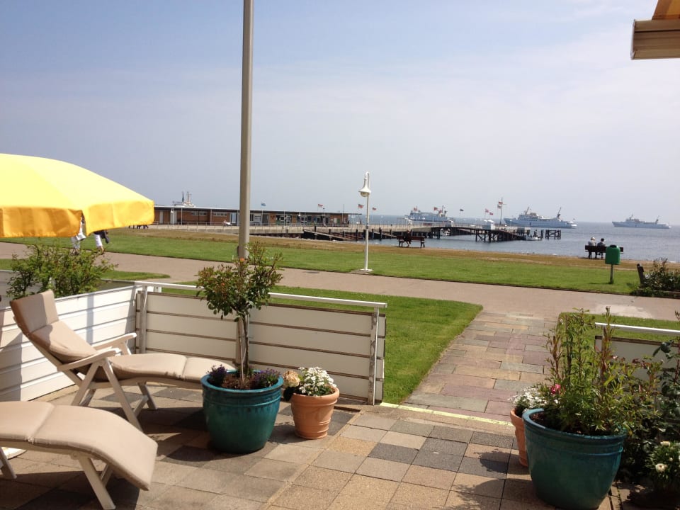 Terrasse Haus am Meer