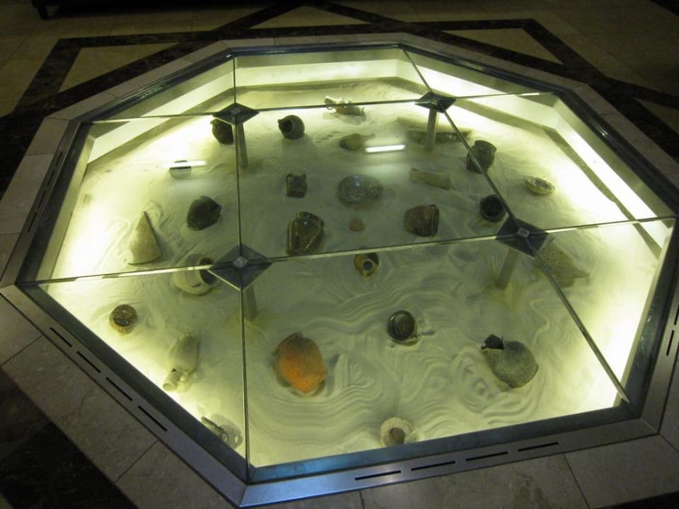 Old stuff under the floor Hotel Radisson Blu Gdańsk