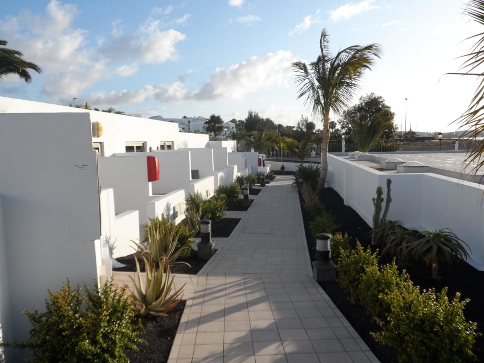 Blick in Richtung Trimmpfad Hotel Las Costas