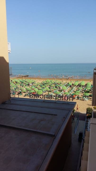 Ausblick vom Zimmer  Hotel Corallo