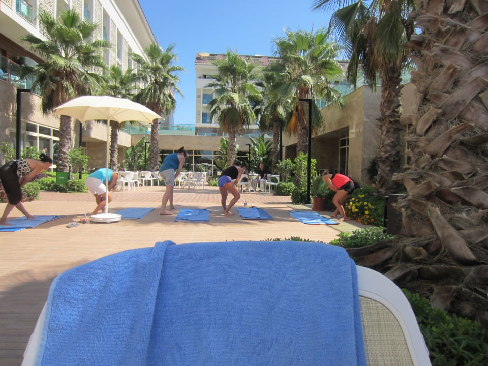 Morgensport um 10.30 Uhr Sentido Trendy Verbena Beach