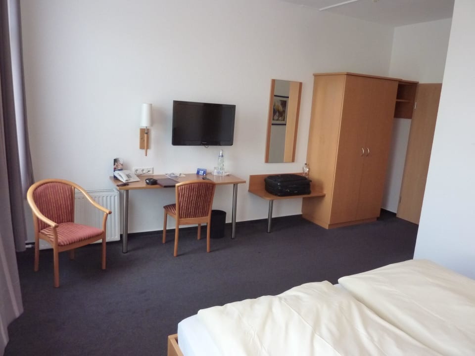 Blick vom Bett Hotel Hollmann