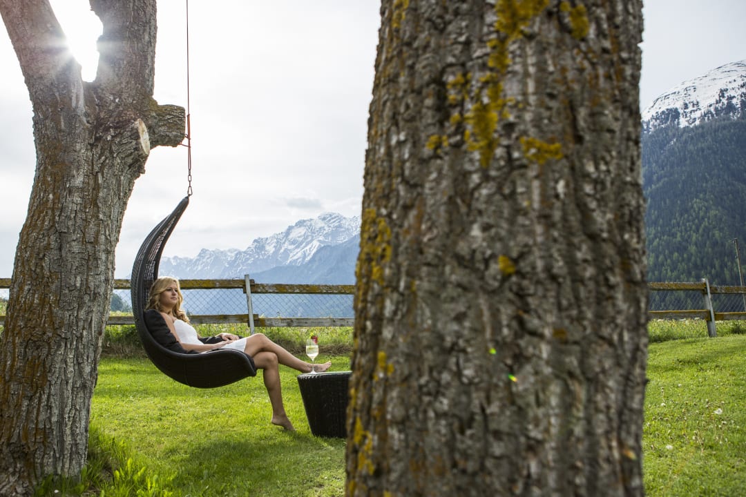 Gartenanlage Hotel Meisser Guarda