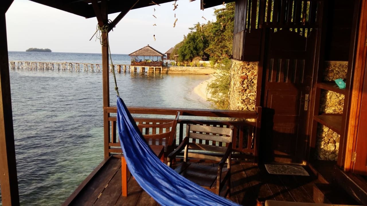 Ausblick Hotel Kadidiri Paradise