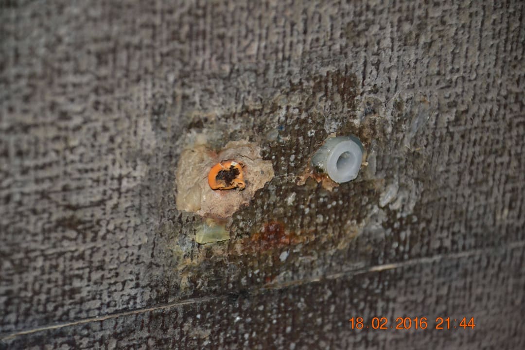 Fehlender Seifenkorb, drei Tage lang Thaala Bentota