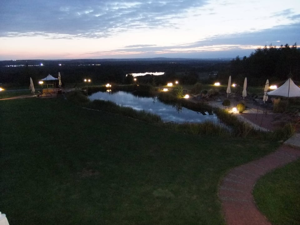 Abendstimmung über Naturdeich Der Birkenhof - Spa & Genuss Resort