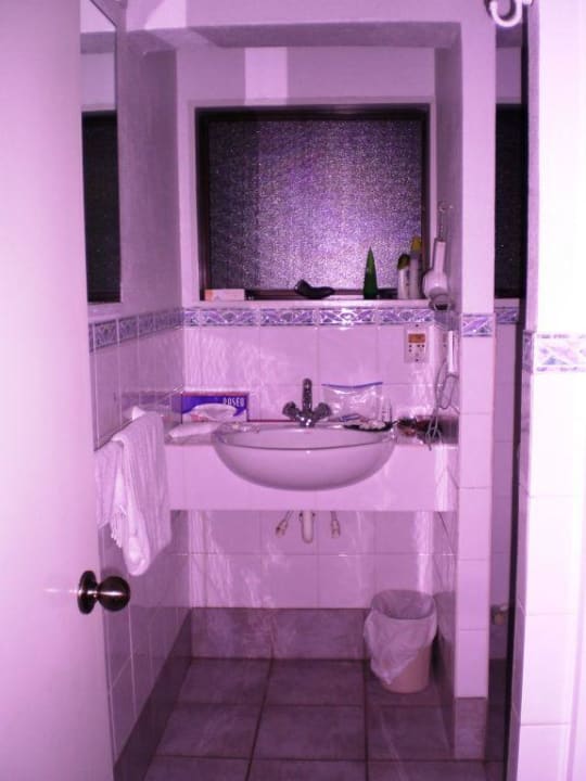 Ein Teil aus dem Badzimmer. Pacific Resort Rarotonga