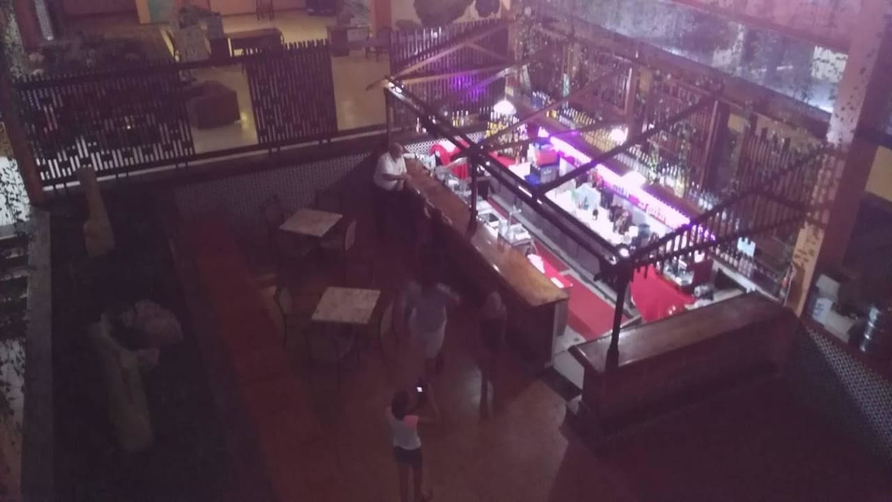 BLICK VON OBEN Hotel Puntarena Playa Caleta