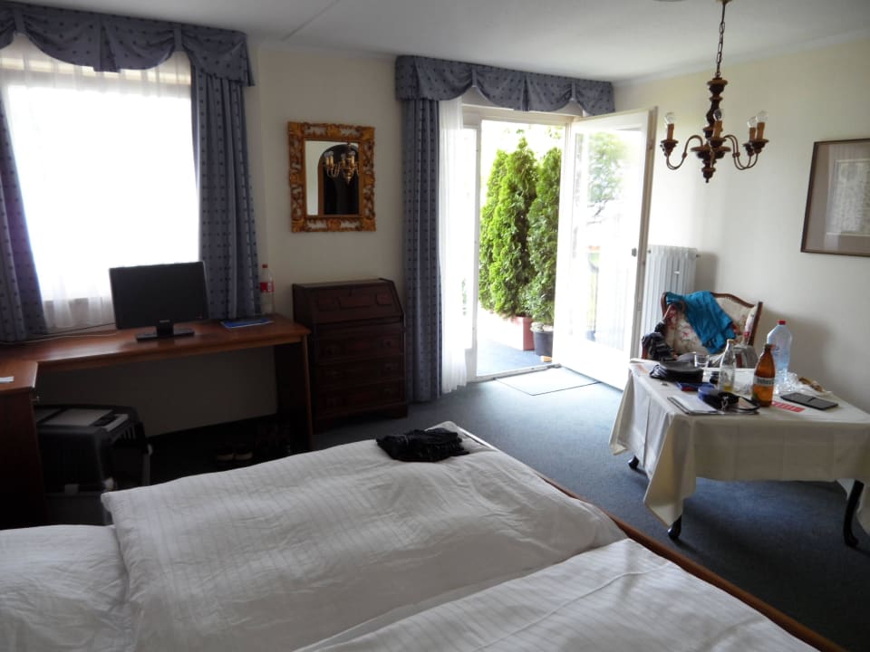 Blickrichtung Balkon Gästehaus Charlotte