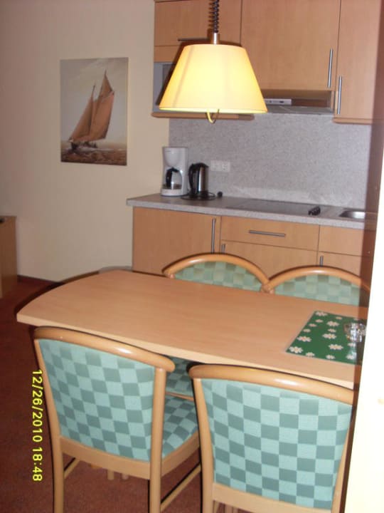 Essbereich Ferienwohnungen Ferienpark Weissenhäuser Strand