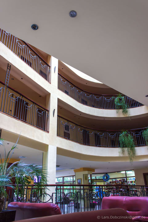Innenbereich der Lobby Hotel Kristal