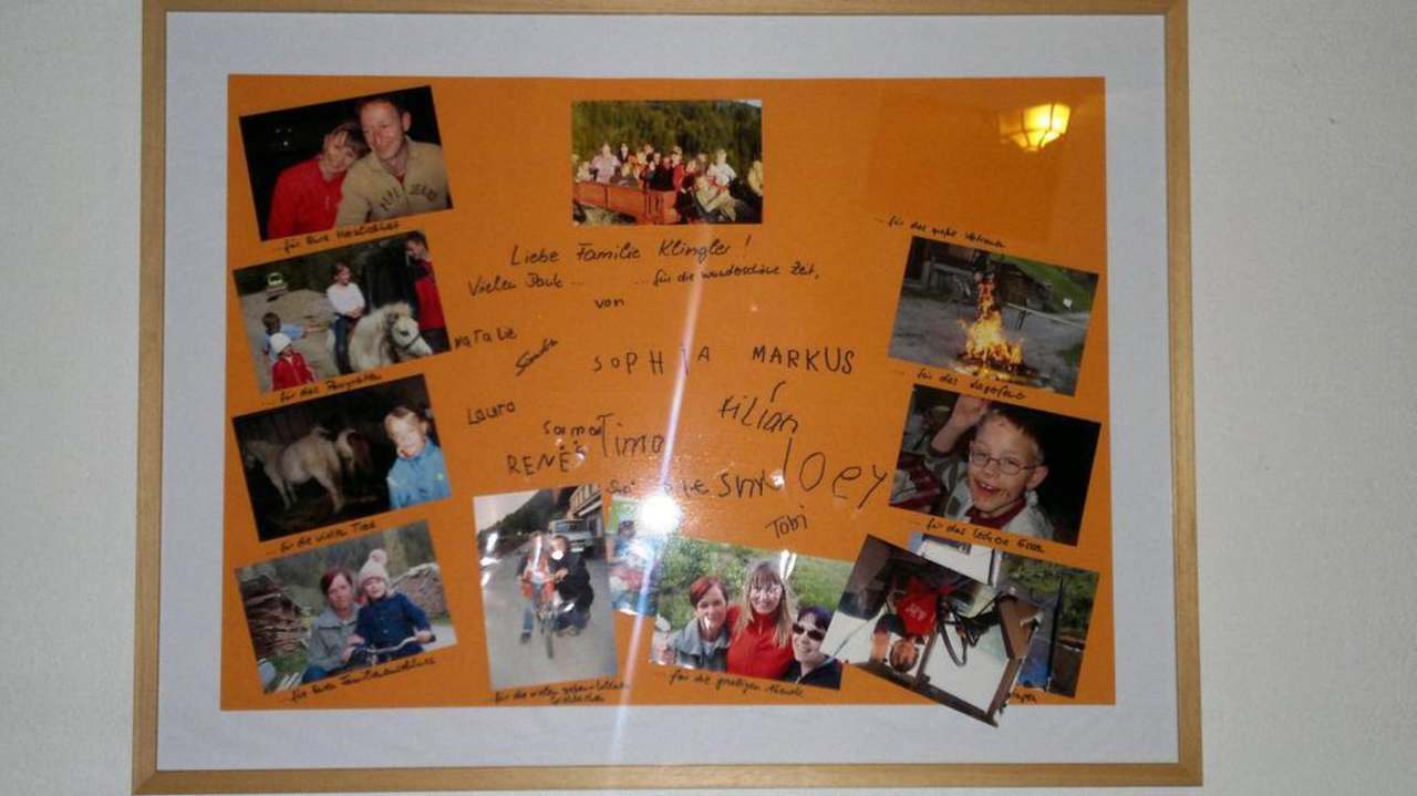 Bilder von früheren Gäste Ferienheim Foischinghof