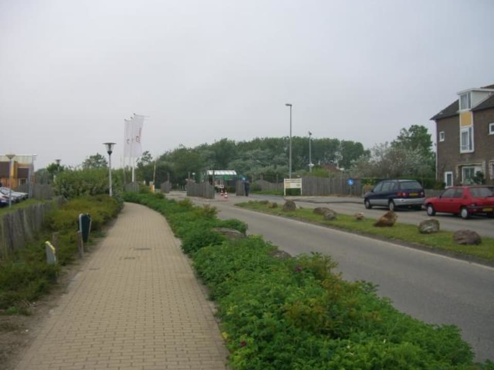 Eingang zum Park Center Parcs Park Zandvoort