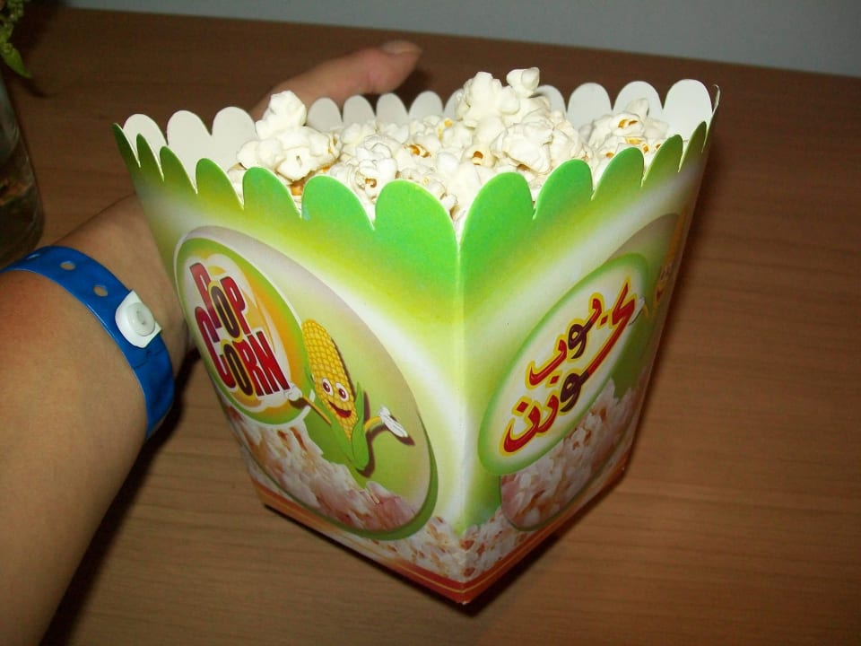 Popcorn - 15le, 3$, 3E Pickalbatros Alf Leila Wa Leila Resort - Neverland Hurghada