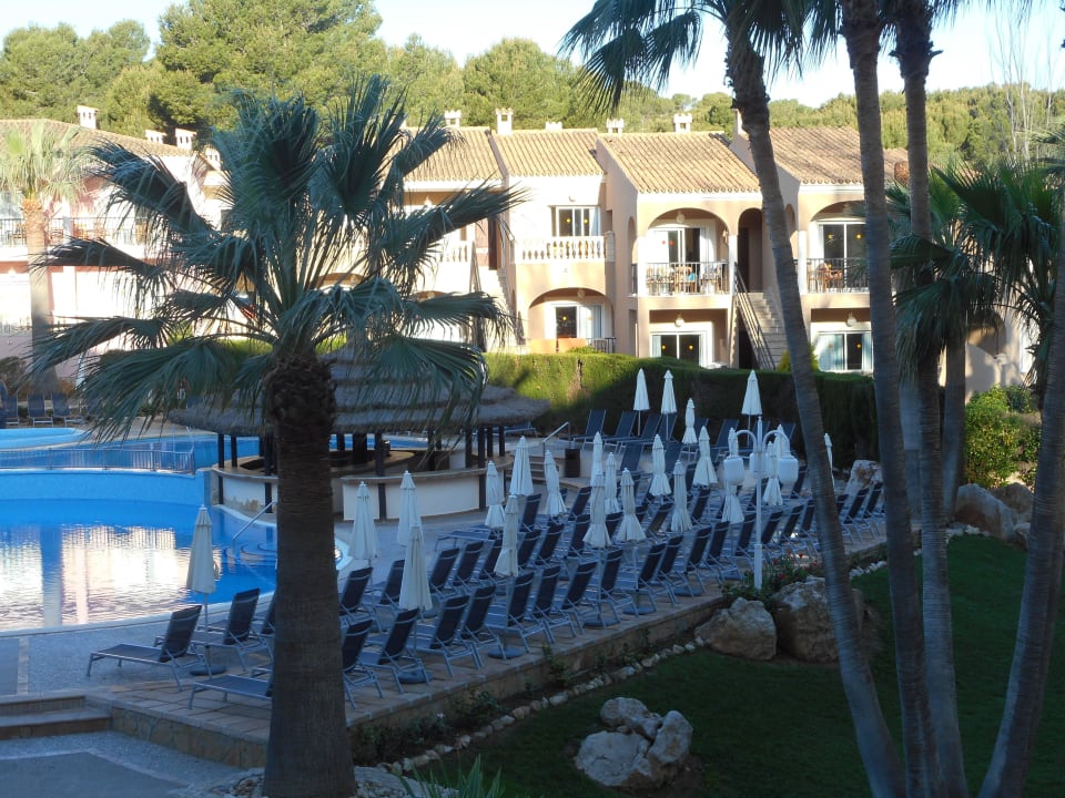 Poolanlage von Balkon aus  R2 Lago Playa Park