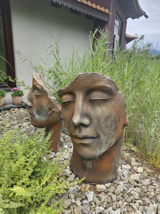 Gartenanlage Spirit & SPA Hotel Birkenhof am Elfenhain