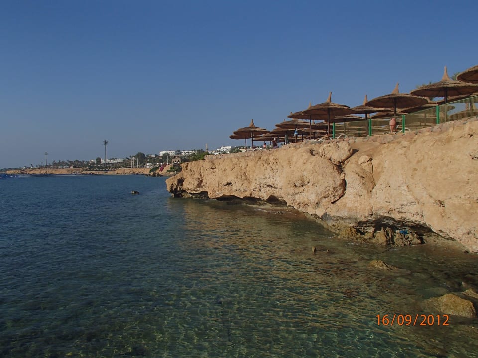 Blick vom Steg zum Strand Pickalbatros Royal Grand Resort - Sharm El Sheikh