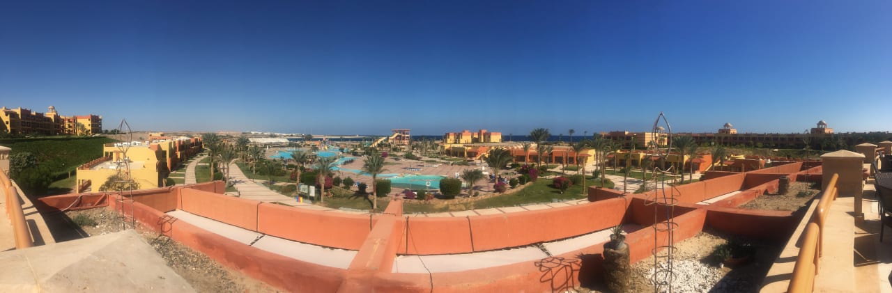 Ausblick Malikia Resort Abu Dabbab