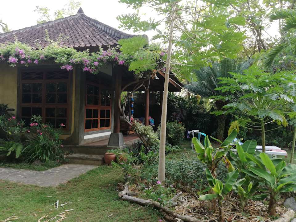 Gartenanlage Saraswati Holiday House