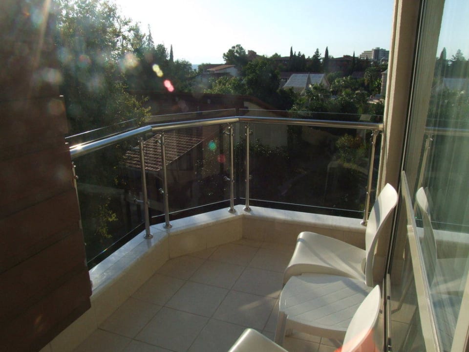 Balkon des Zimmers 505 Hotel Sirma