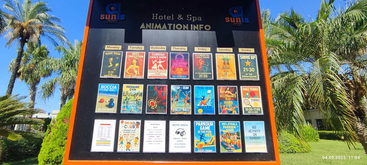 Sport & Freizeit Sunis Elita Beach Resort & Spa