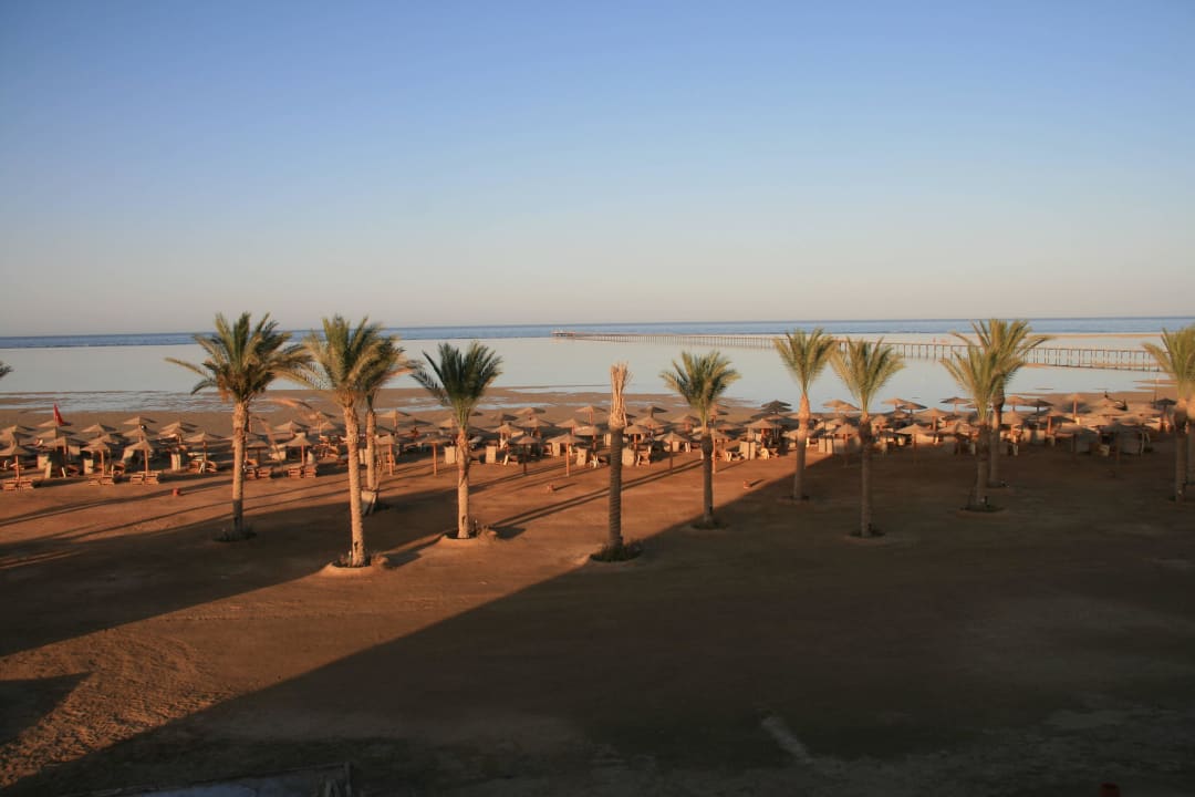 Blick auf den Strand von unserem Zimmer Casa Mare Resort