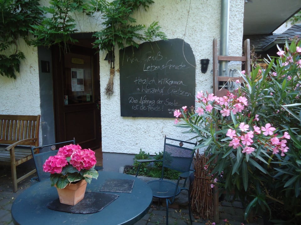 Innenhof Winzerhof Gietzen