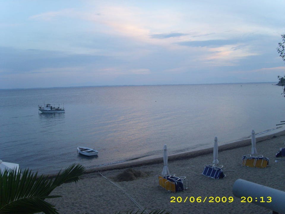 Ausblick auf den Strand Haus des Vaters
