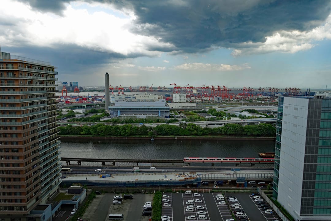 Ausblick Sotetsu Grand Fresa Shinagawa Seaside
