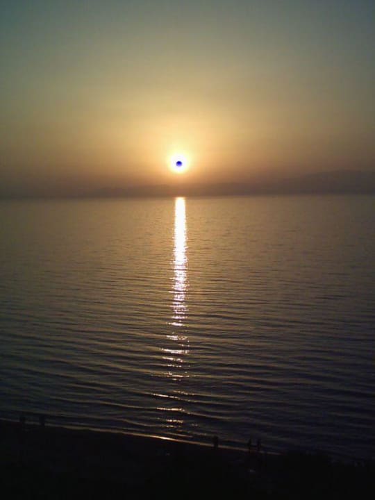 Sonnenuntergang Hoteldach Hotel Ephesia