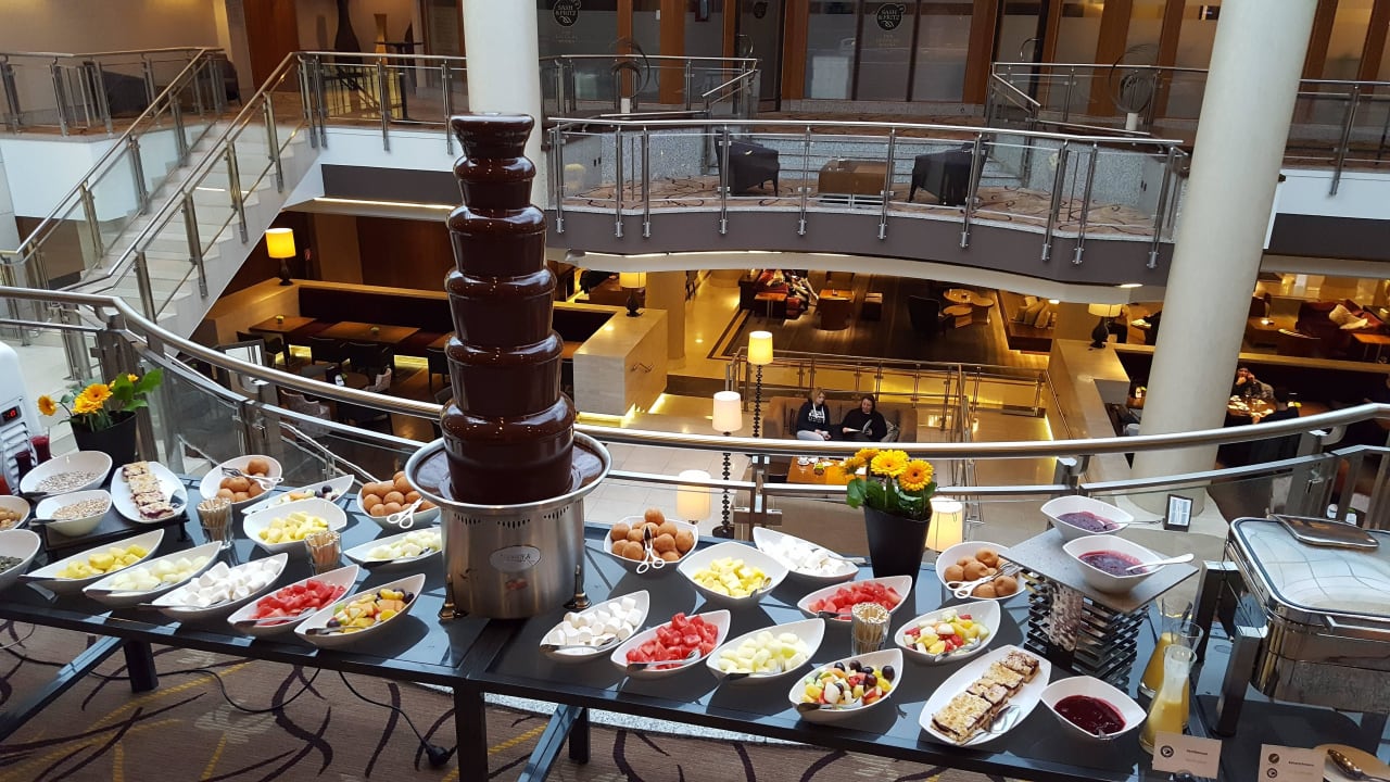 Büffet... Hilton Berlin