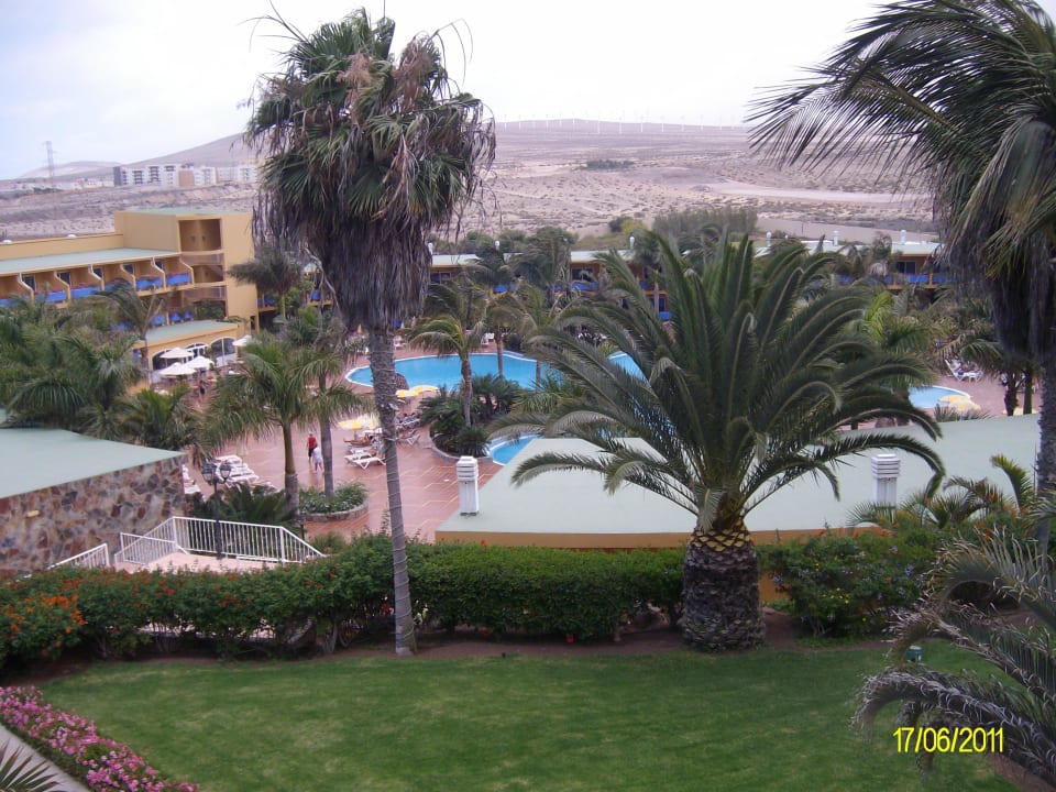 Blick vom Zimmer aus Club Hotel Drago Park