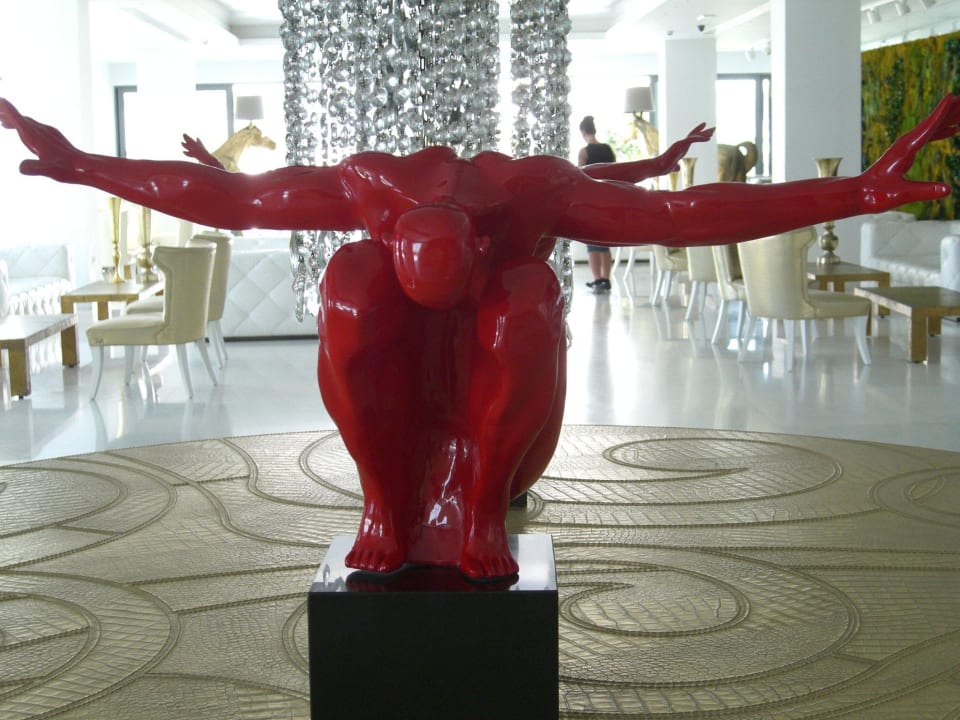 Kunst in der Lobby Diamond Deluxe Hotel & SPA